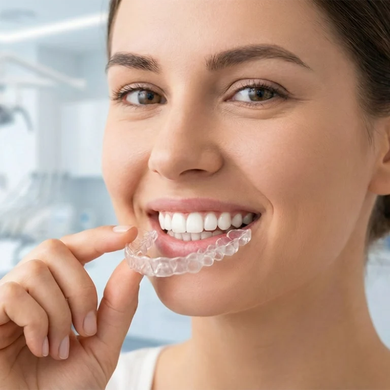 Şeffaf Plaklarla Tedavi